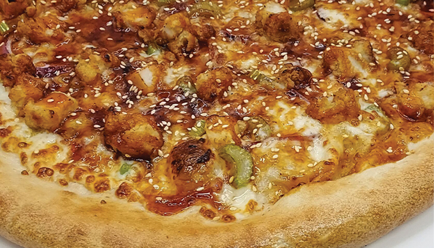 Pizza of the Month--MARCH--Rob's Crispy Bourbon Chicken image