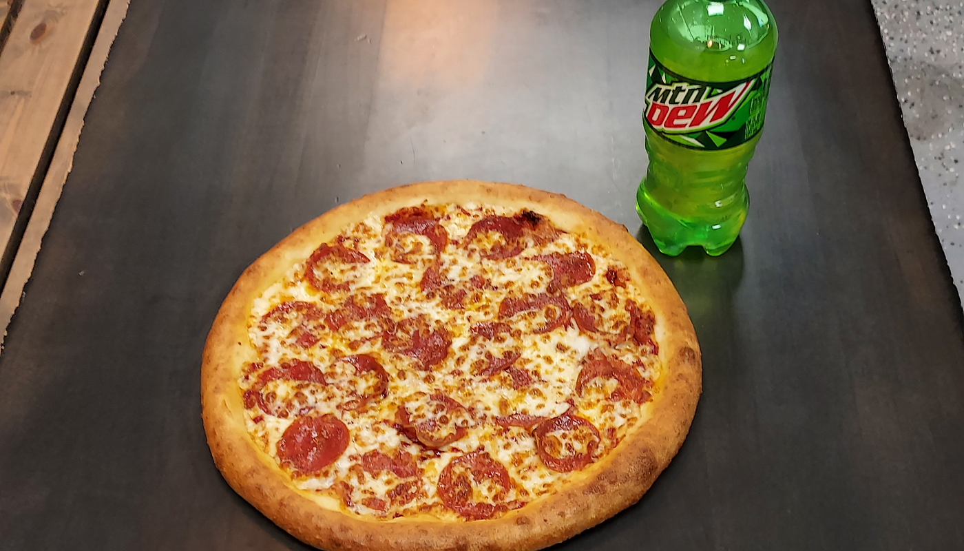 M.O.R.E. MEAL #1 - Pizza & Drink image