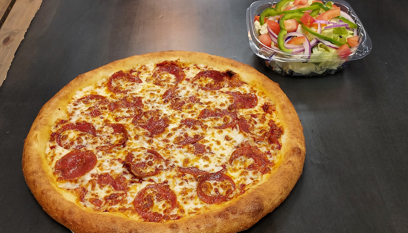 M.O.R.E. MEAL #3 - Pizza & Salad image